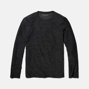 Outdoor Voices CloudKnit Long Sleeve in Charcoal, Size L